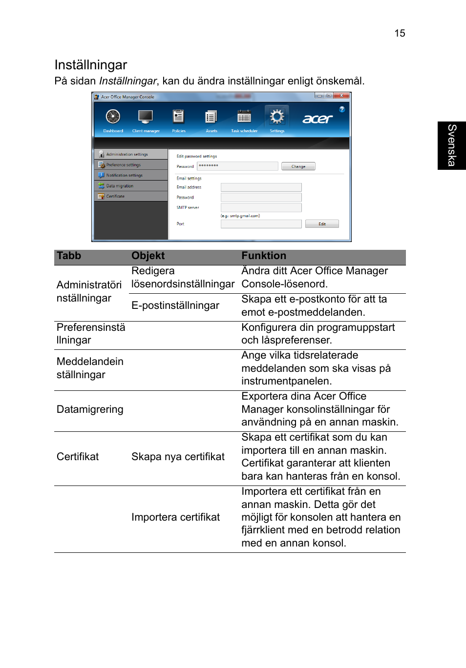 Inställningar | Acer TravelMate P253-MG User Manual | Page 867 / 2736