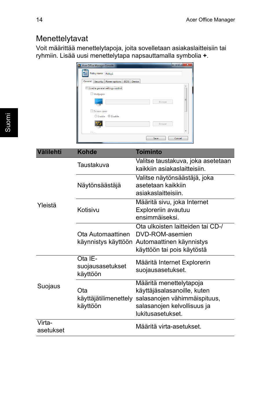 Menettelytavat | Acer TravelMate P253-MG User Manual | Page 954 / 2736