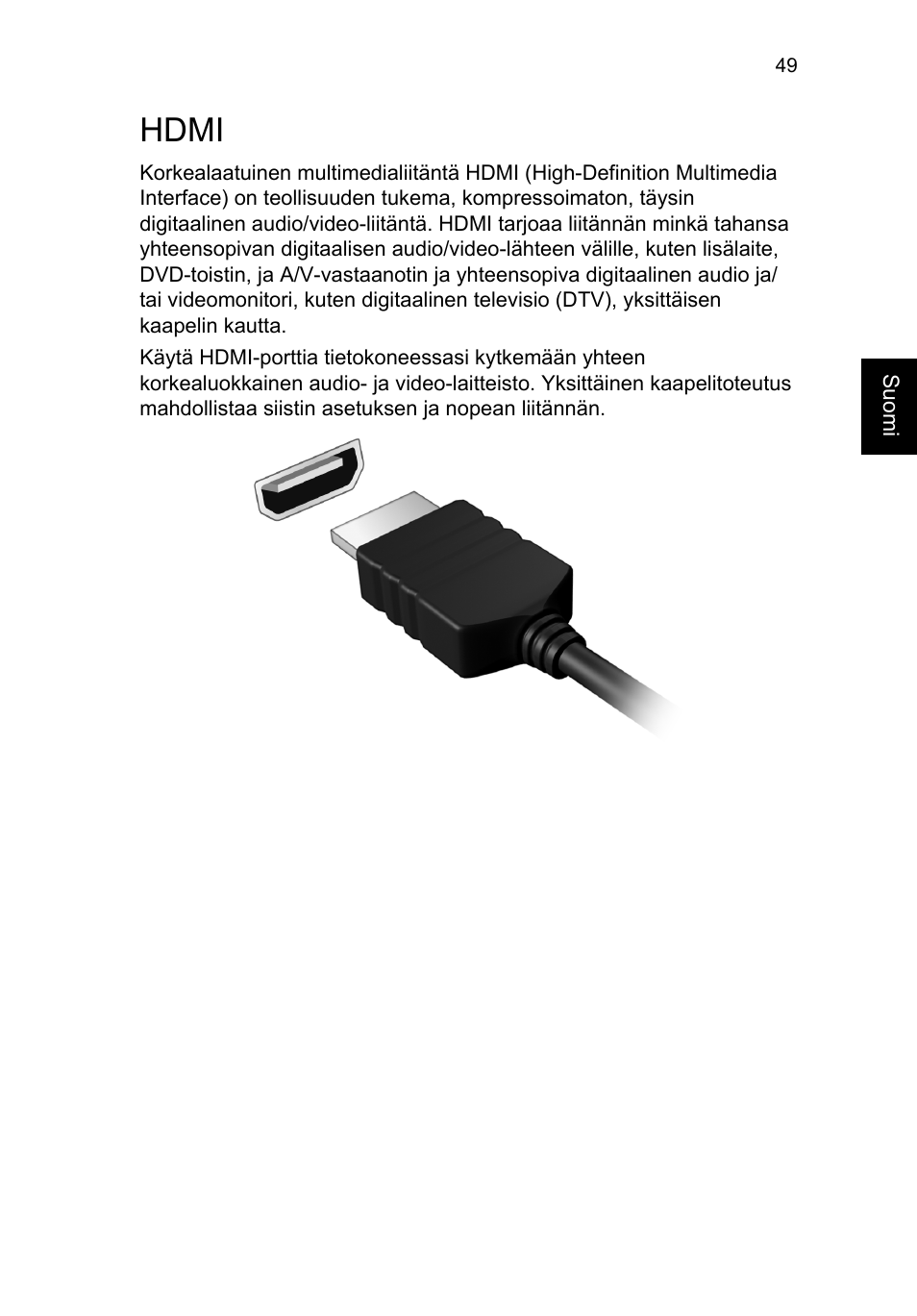 Hdmi | Acer TravelMate P253-MG User Manual | Page 989 / 2736