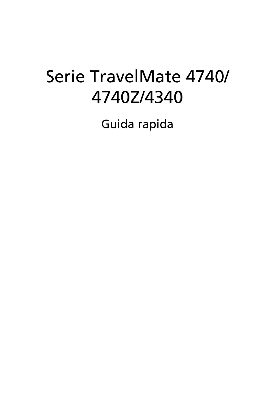 Italiano | Acer TravelMate 4740ZG User Manual | Page 33 / 316