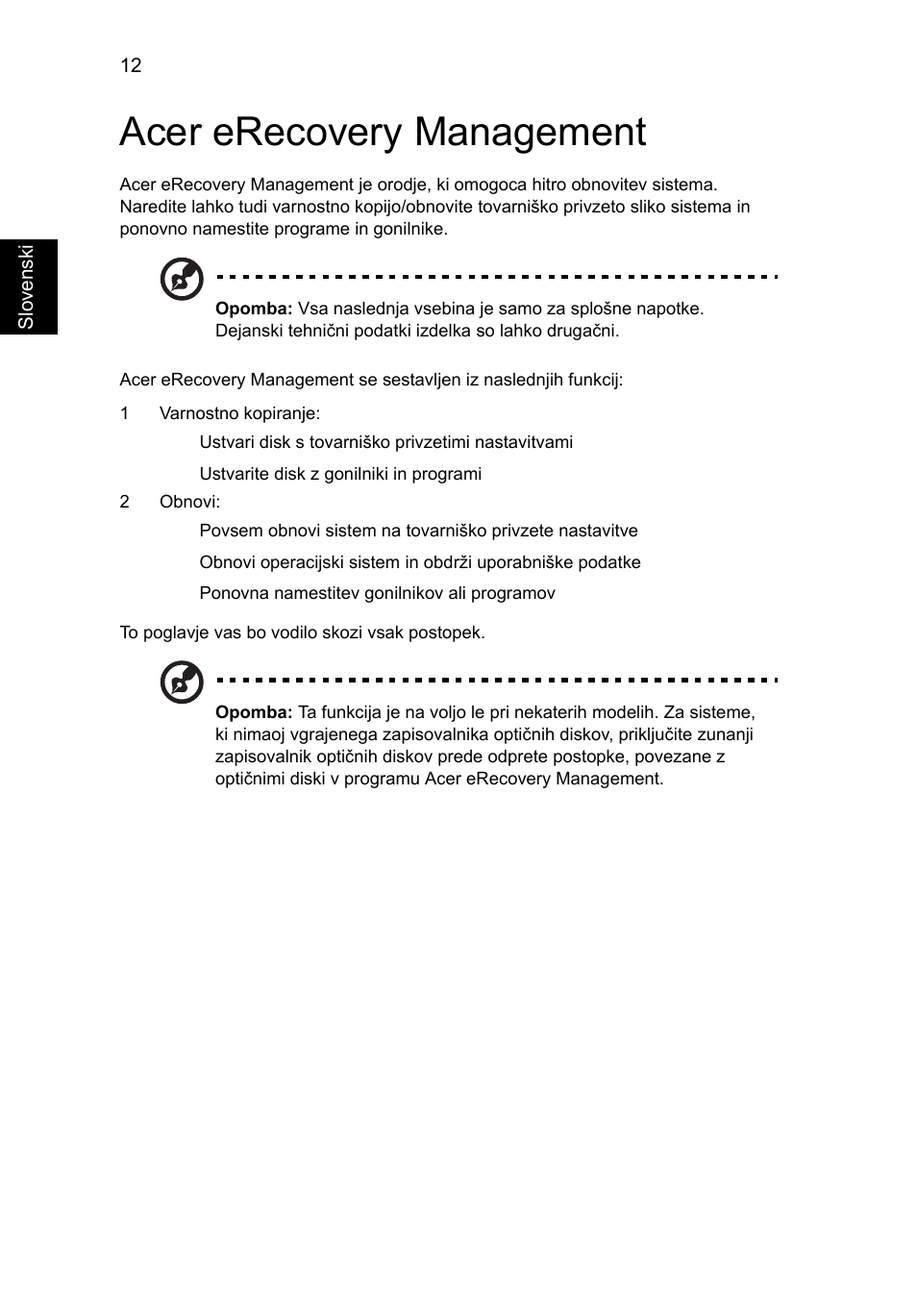 Acer erecovery management | Acer Aspire 5736Z User Manual | Page 1178 / 2205