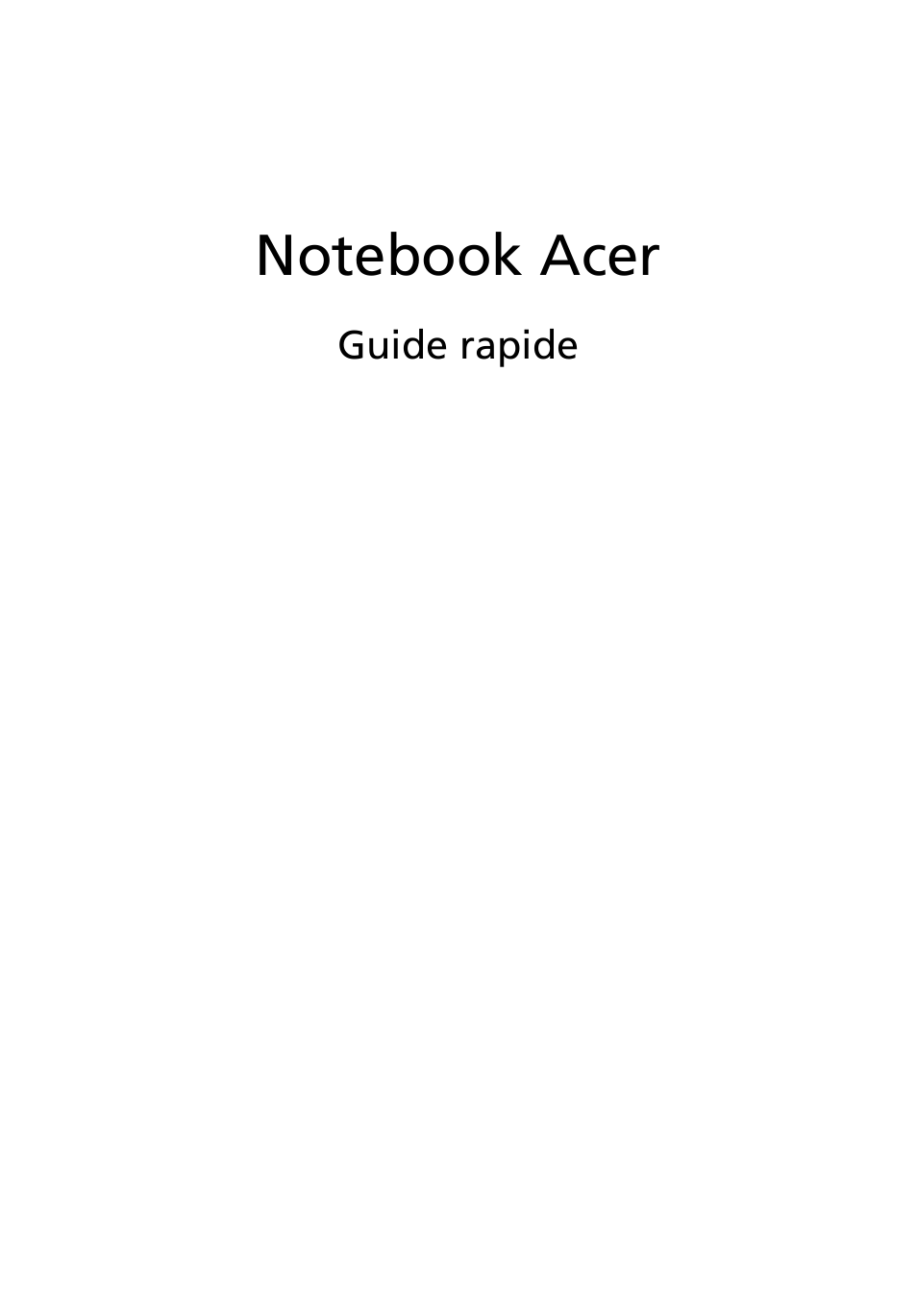 Français | Acer TravelMate 7740ZG User Manual | Page 13 / 314