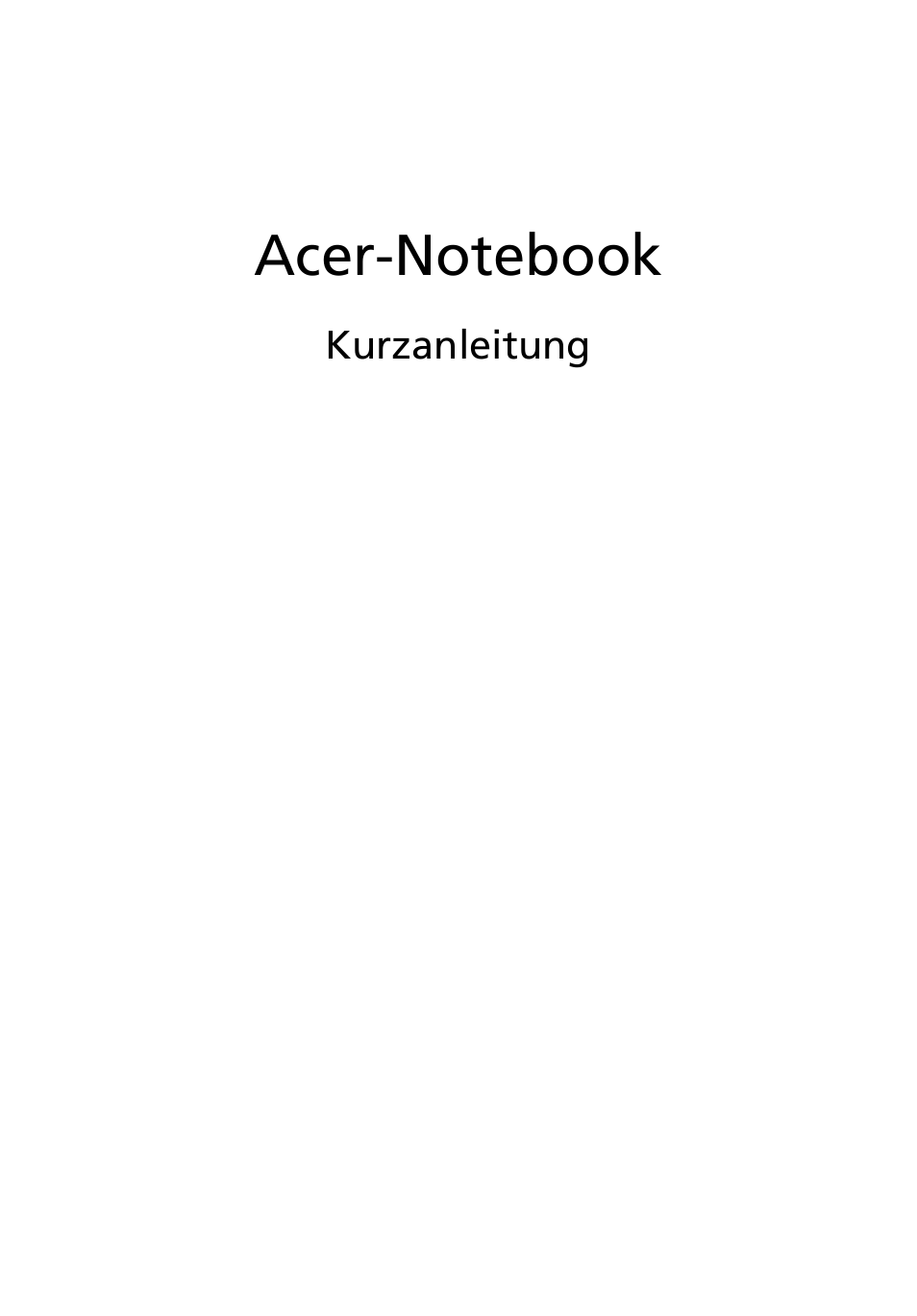 Deutsch | Acer TravelMate 7740ZG User Manual | Page 23 / 314