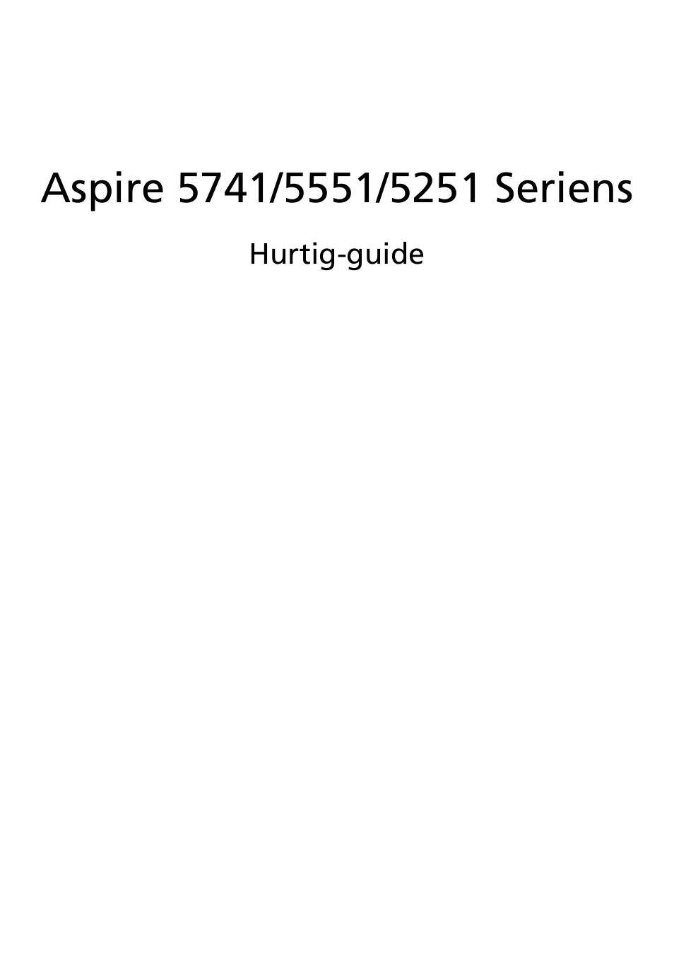 Dansk | Acer Aspire 5551G User Manual | Page 85 / 313