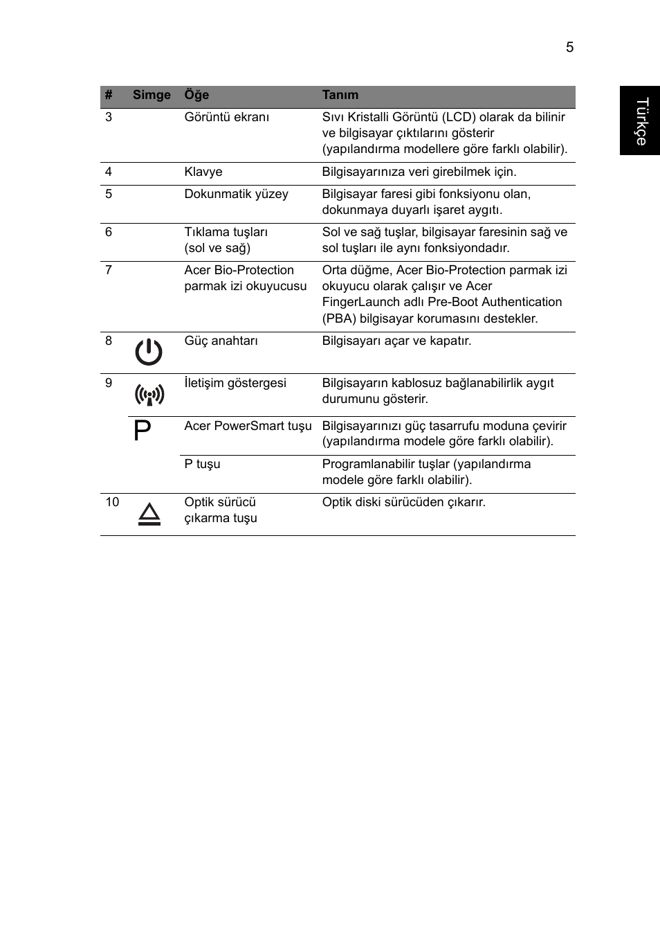 Acer TravelMate 8472Z User Manual | Page 249 / 314