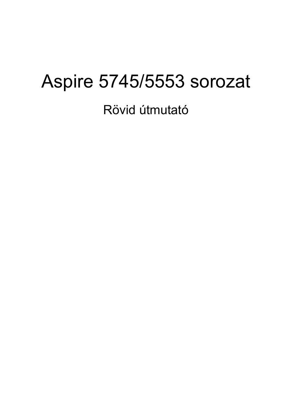 Magyar | Acer Aspire 5553G User Manual | Page 145 / 326