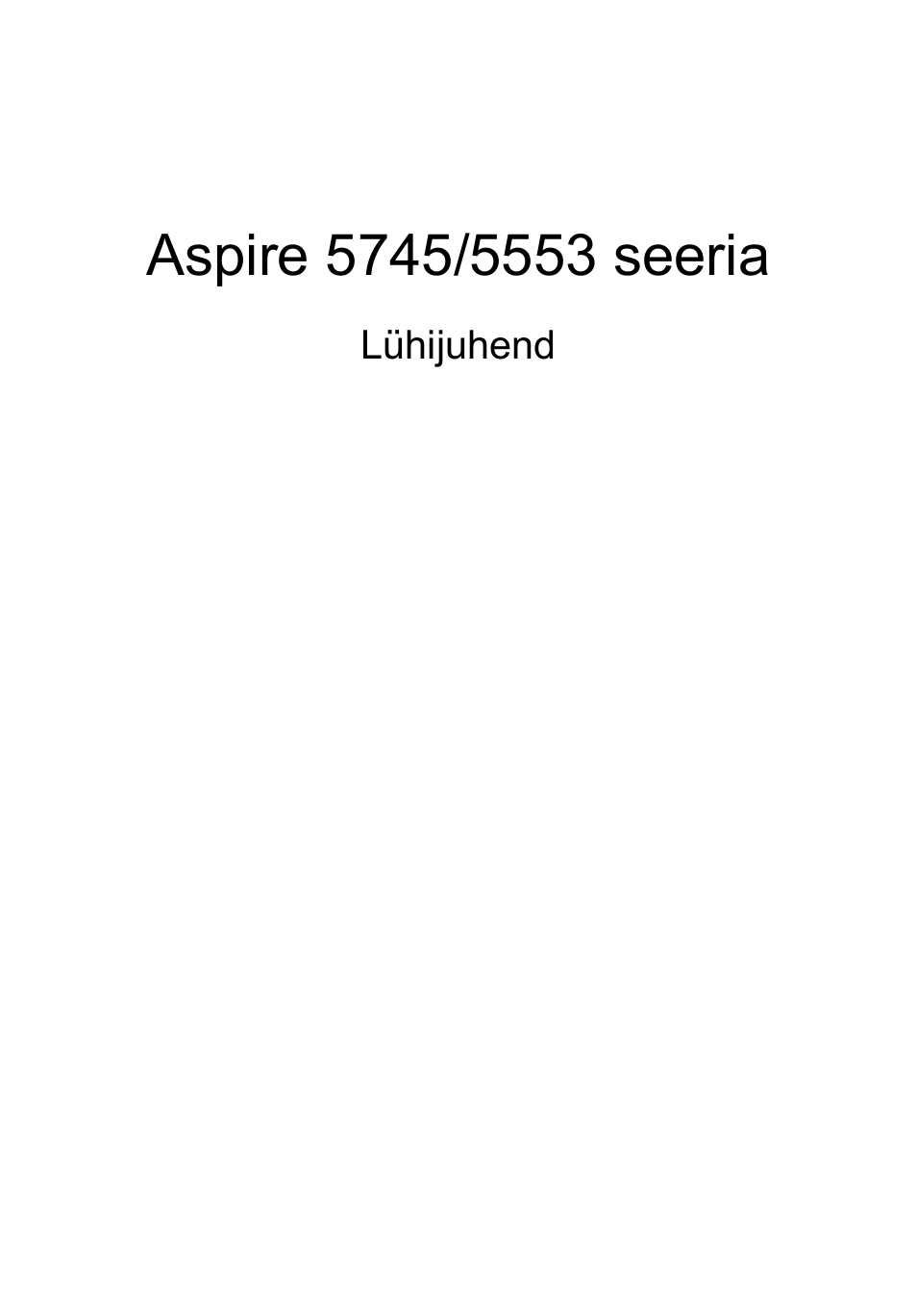 Eesti | Acer Aspire 5553G User Manual | Page 215 / 326