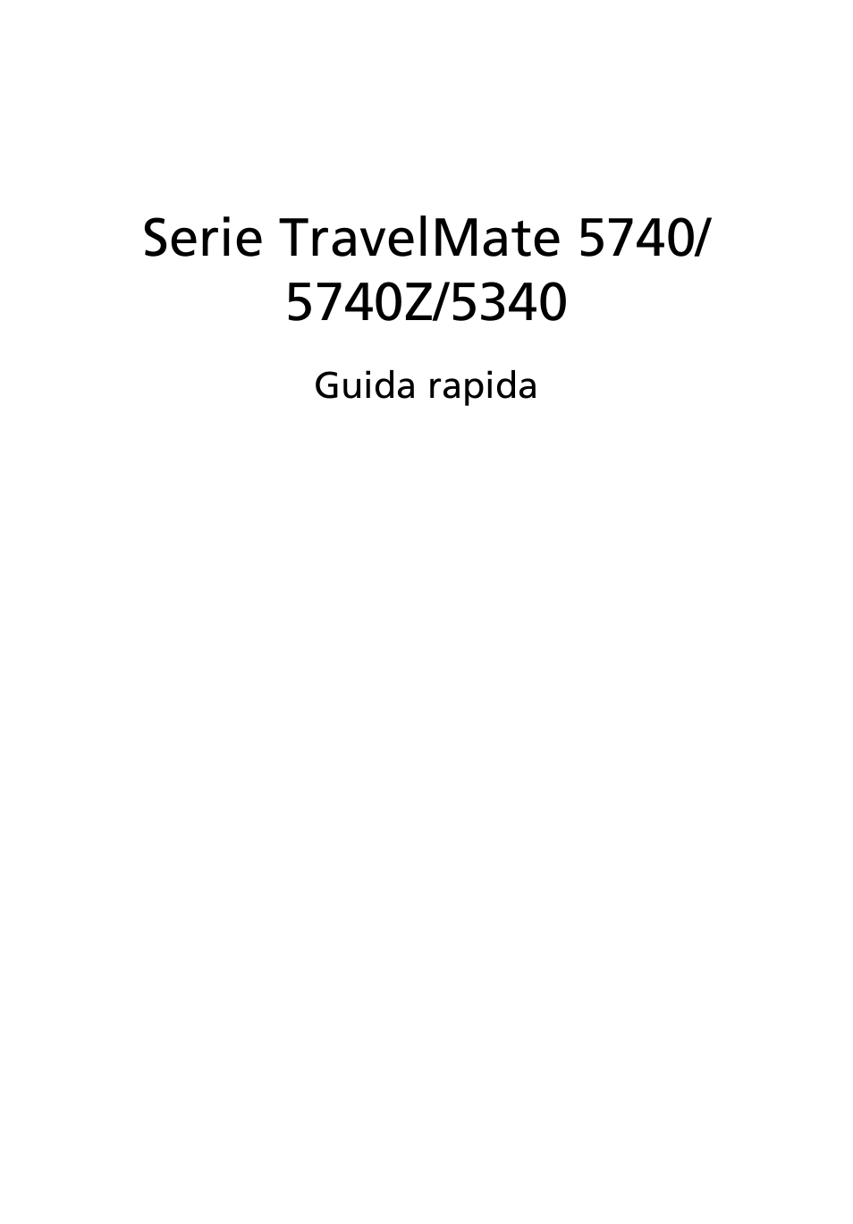 Italiano | Acer TravelMate 5740ZG User Manual | Page 33 / 314