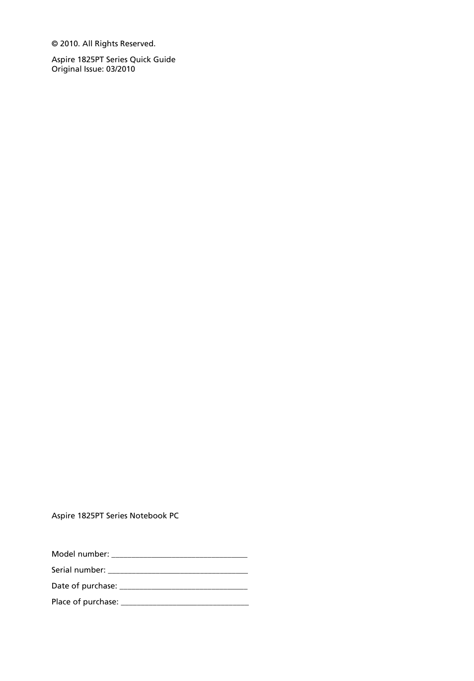 Acer Aspire 1825PTZ User Manual | Page 4 / 378