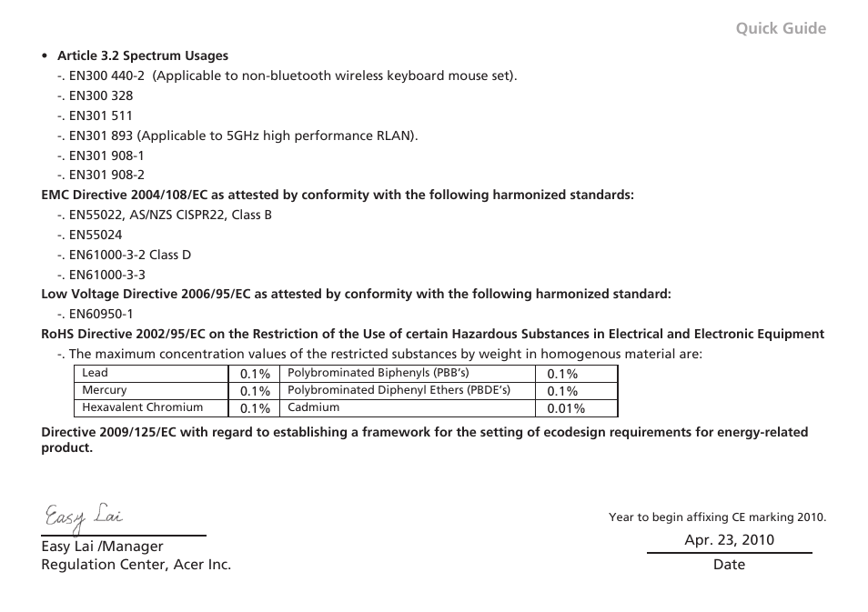 Acer AO533 User Manual | Page 7 / 374