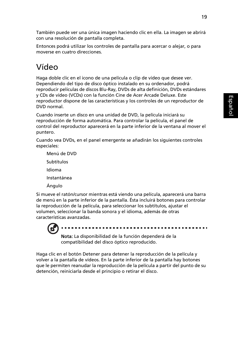 Vídeo | Acer Aspire 4552G User Manual | Page 333 / 2206