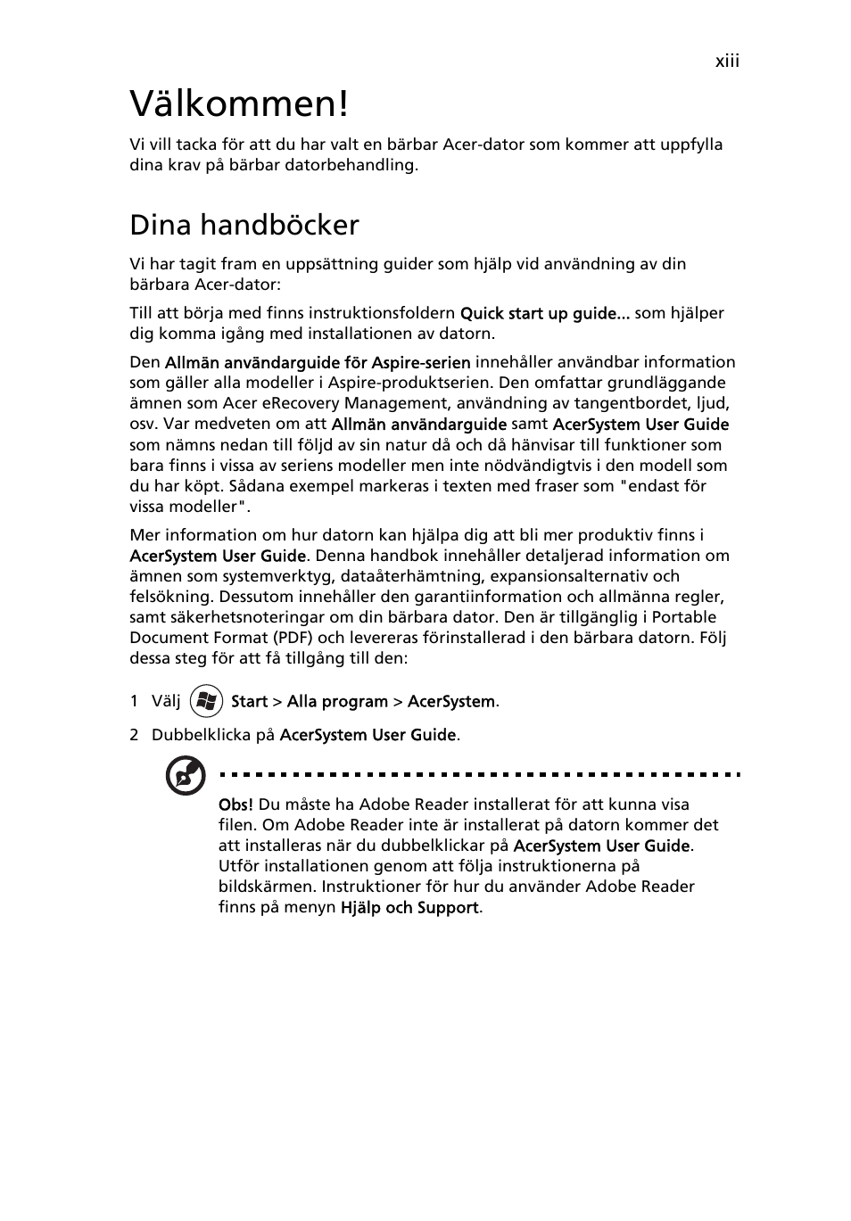 Välkommen, Dina handböcker | Acer Aspire 4552G User Manual | Page 661 / 2206