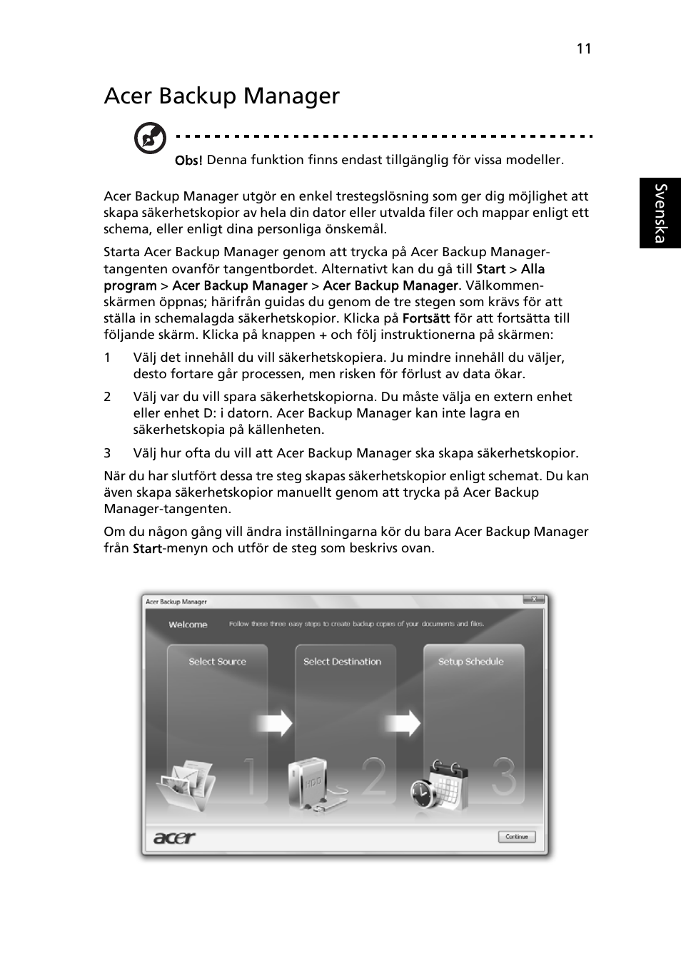 Acer backup manager | Acer Aspire 4552G User Manual | Page 679 / 2206