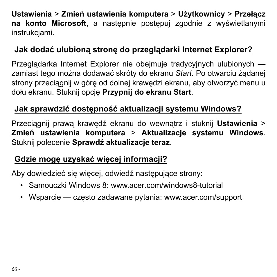 Gdzie mogę uzyskać więcej informacji | Acer W511P User Manual | Page 1228 / 2860