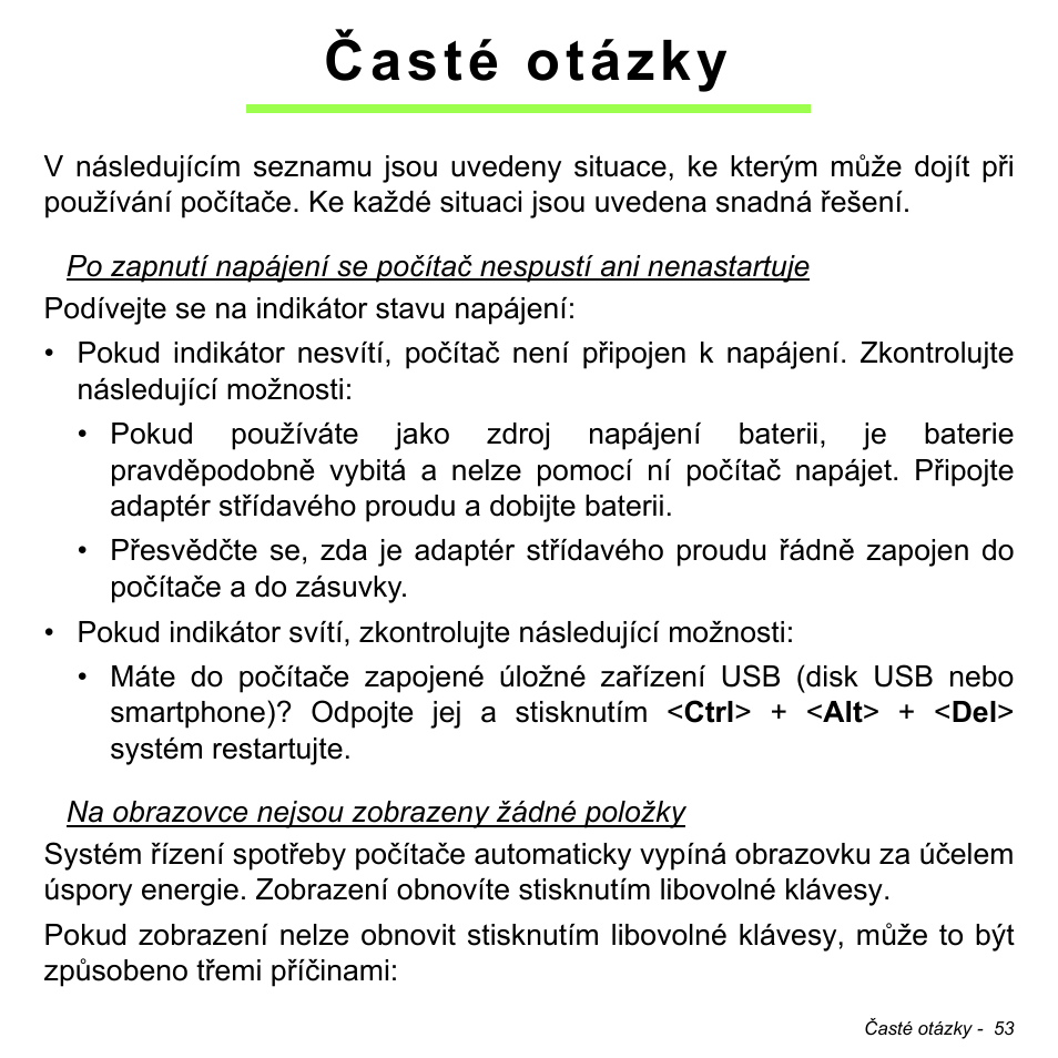 Časté otázky | Acer W511P User Manual | Page 1413 / 2860