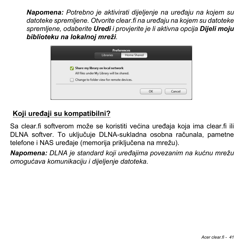 Koji uređaji su kompatibilni | Acer W511P User Manual | Page 1681 / 2860