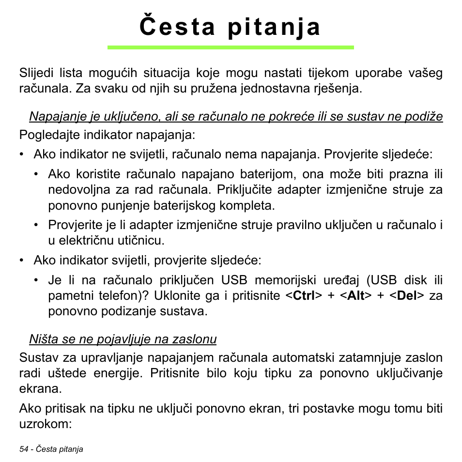 Česta pitanja | Acer W511P User Manual | Page 1694 / 2860