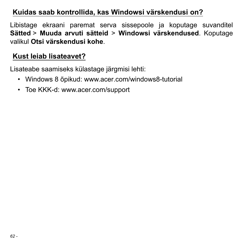 Kust leiab lisateavet | Acer W511P User Manual | Page 1998 / 2860