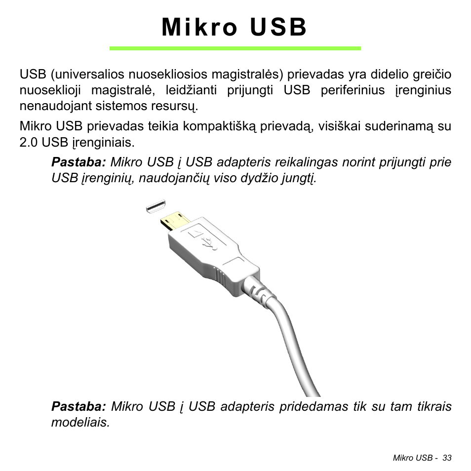 Mikro usb | Acer W511P User Manual | Page 2155 / 2860