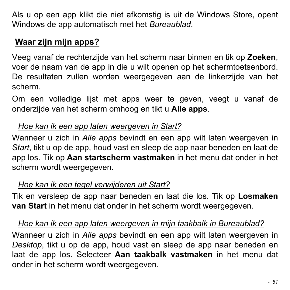 Waar zijn mijn apps | Acer W511P User Manual | Page 651 / 2860