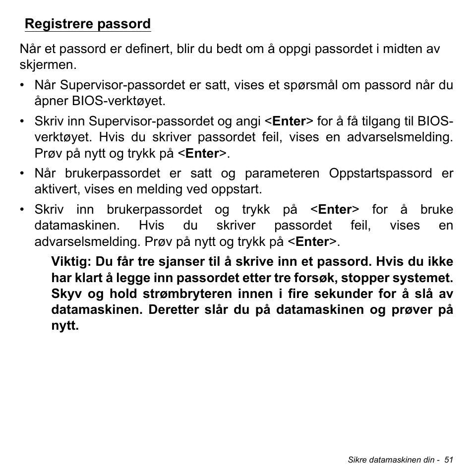 Registrere passord | Acer W511P User Manual | Page 737 / 2860