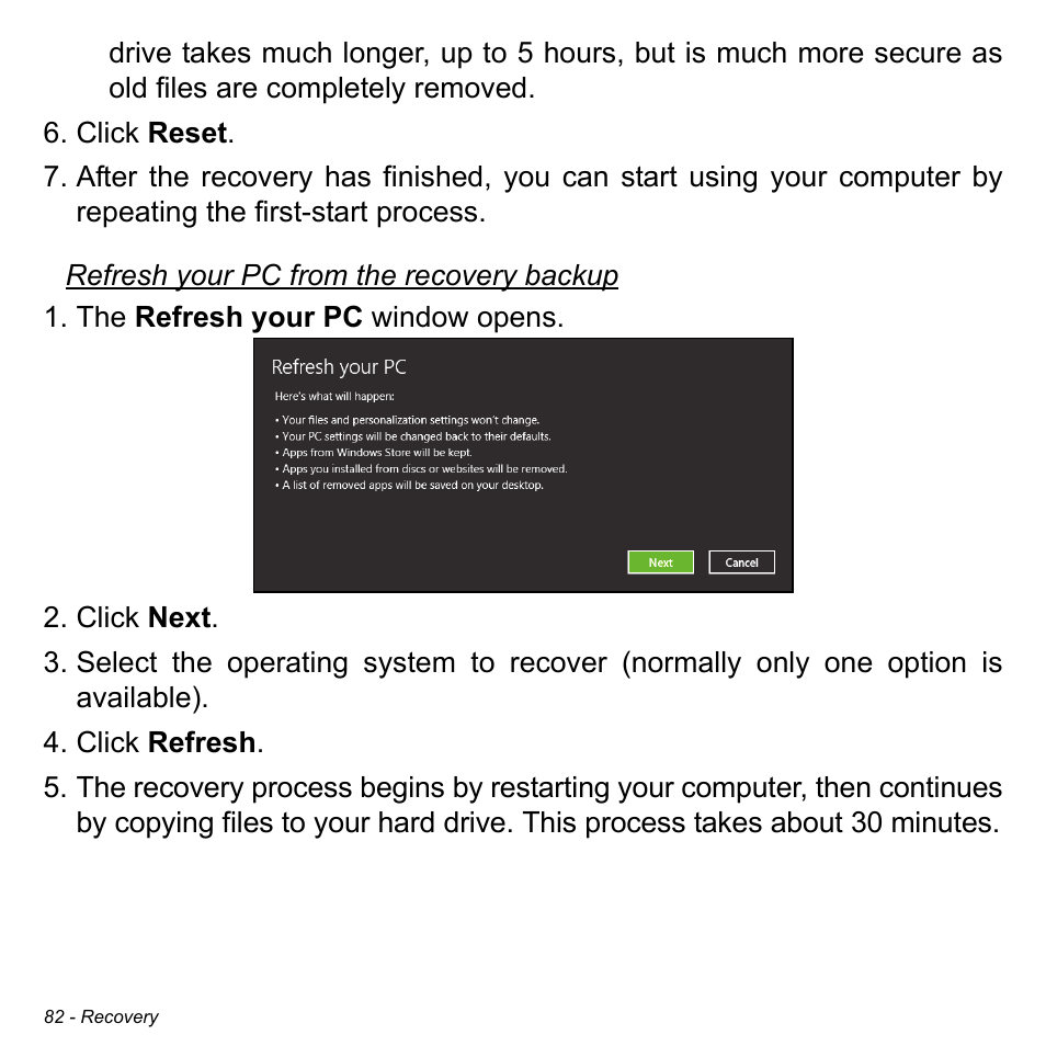 Acer W511P User Manual | Page 84 / 2860