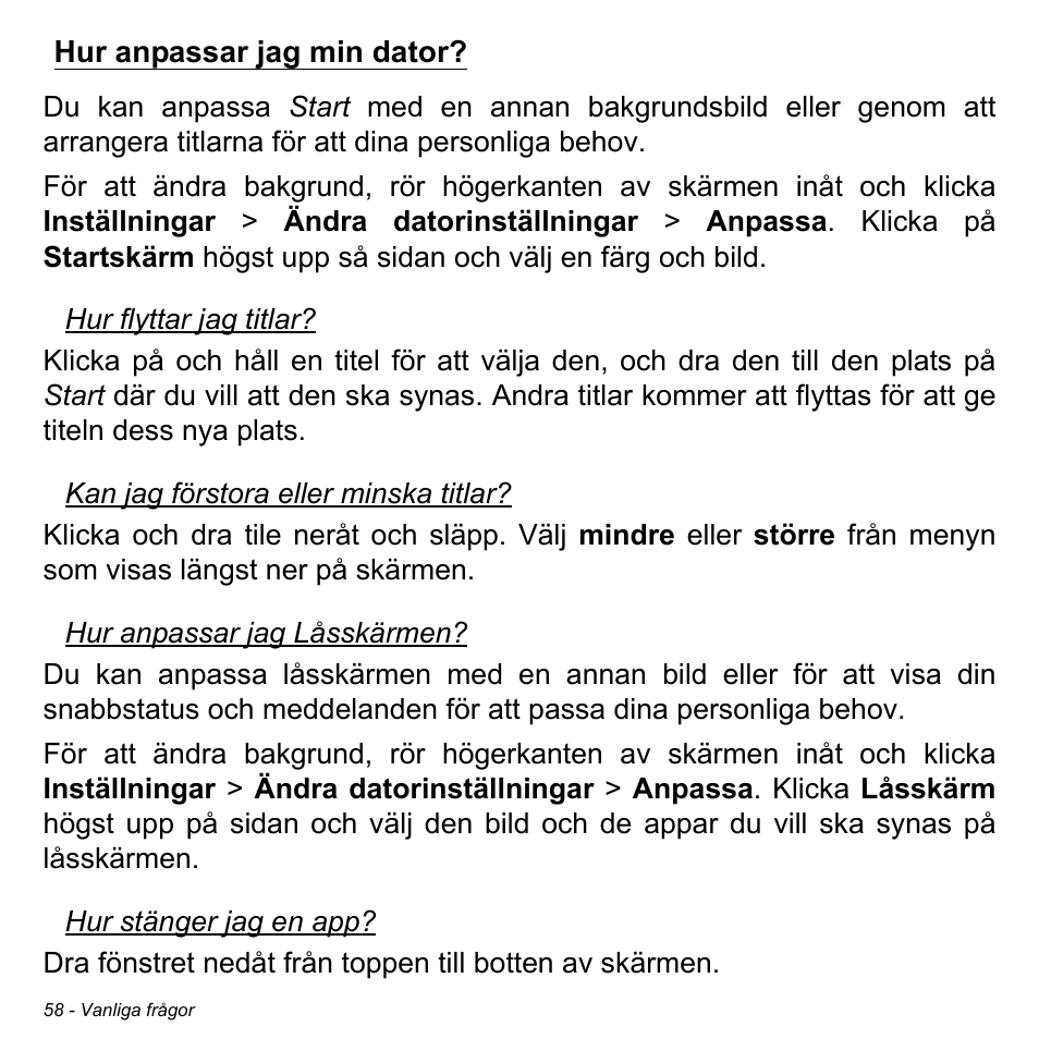 Hur anpassar jag min dator | Acer W511P User Manual | Page 930 / 2860