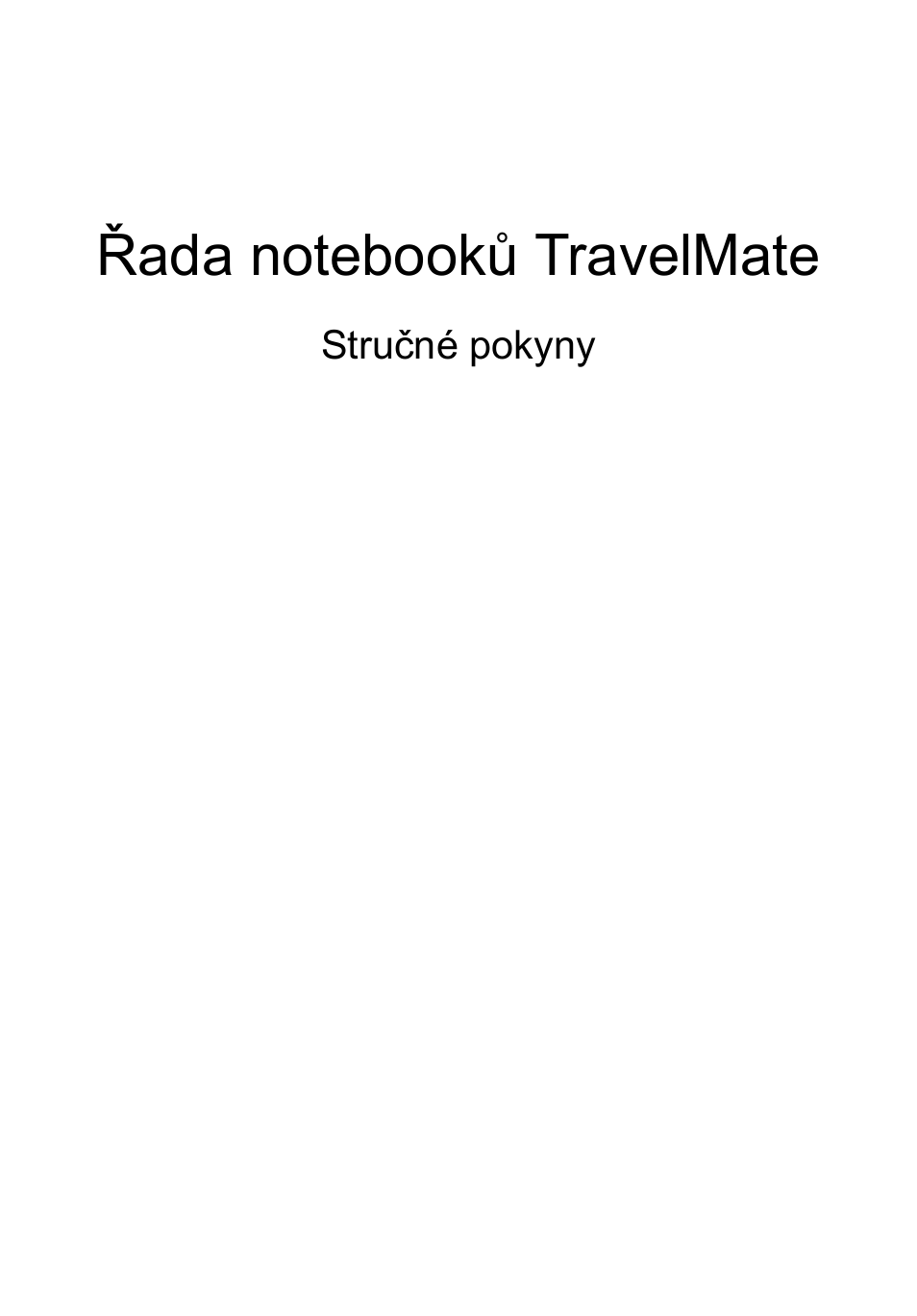 Čeština | Acer TravelMate 8172Z User Manual | Page 145 / 314