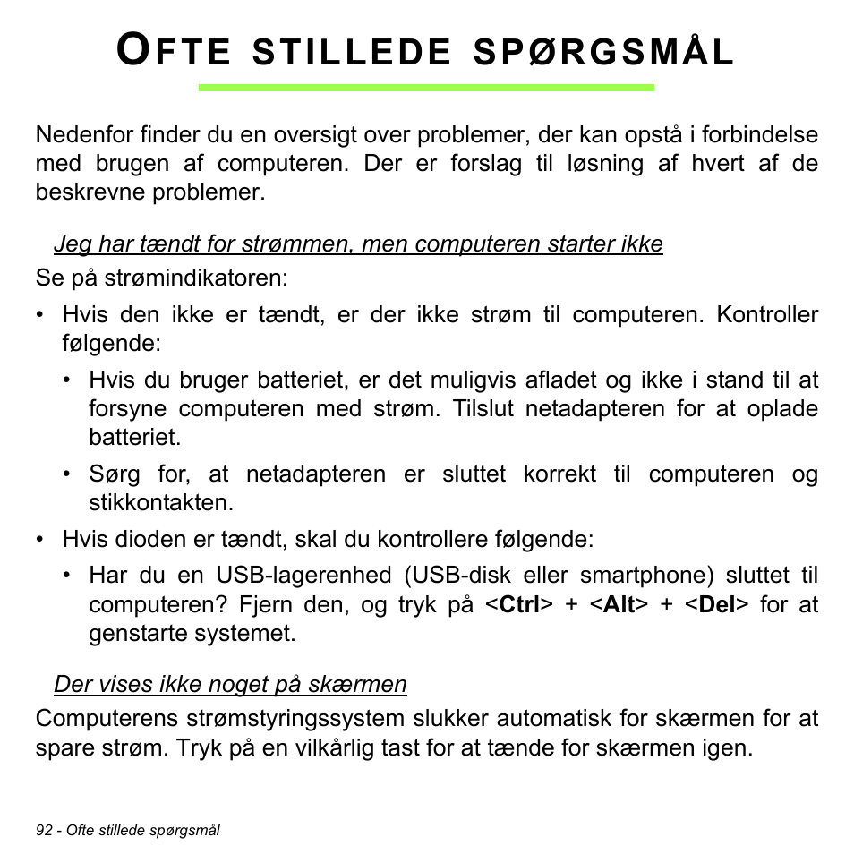 Ofte stillede spørgsmål, Stillede, Spørgsmål | Acer Aspire V5-471PG User Manual | Page 1042 / 3492