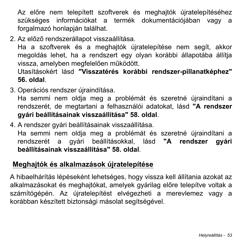 Meghajtók és alkalmazások újratelepítése | Acer Aspire V5-471PG User Manual | Page 1597 / 3492