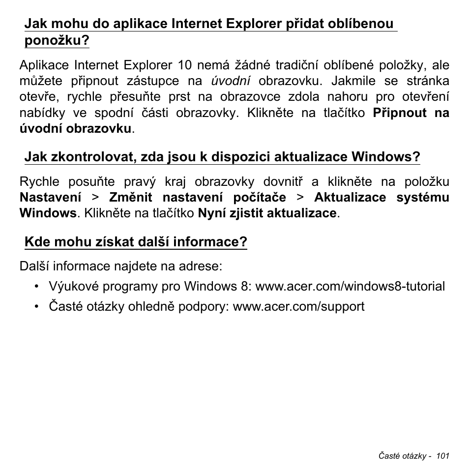 Kde mohu získat další informace | Acer Aspire V5-471PG User Manual | Page 1769 / 3492