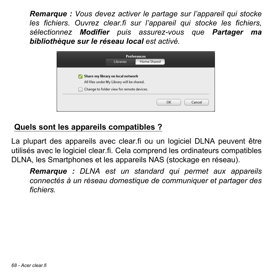 Quels sont les appareils compatibles | Acer Aspire V5-471PG User Manual | Page 180 / 3492