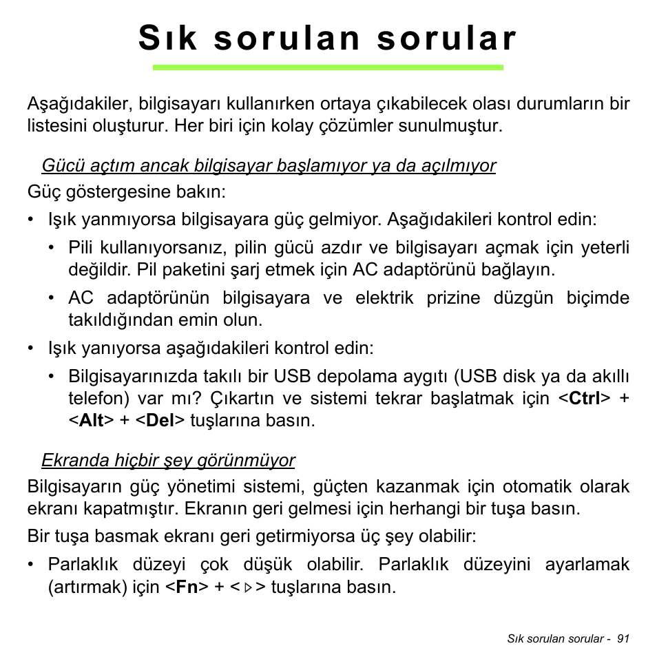 Sık sorulan sorular | Acer Aspire V5-471PG User Manual | Page 2935 / 3492