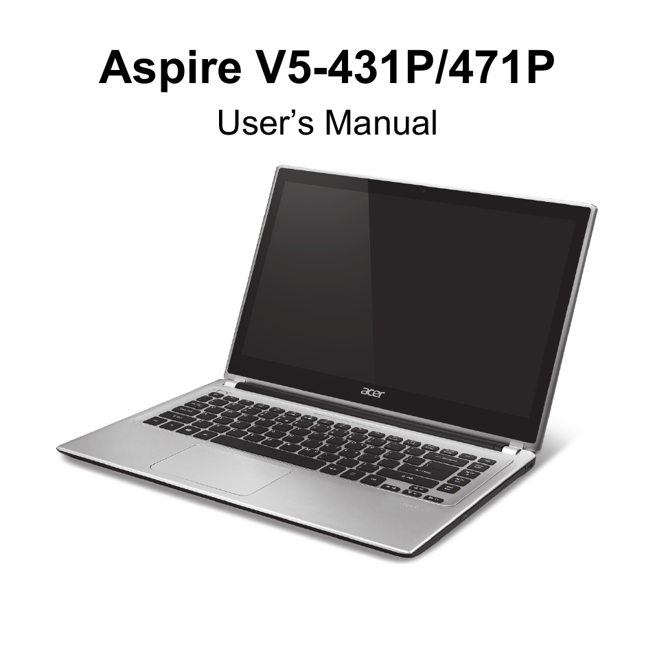 English | Acer Aspire V5-471PG User Manual | Page 3 / 3492