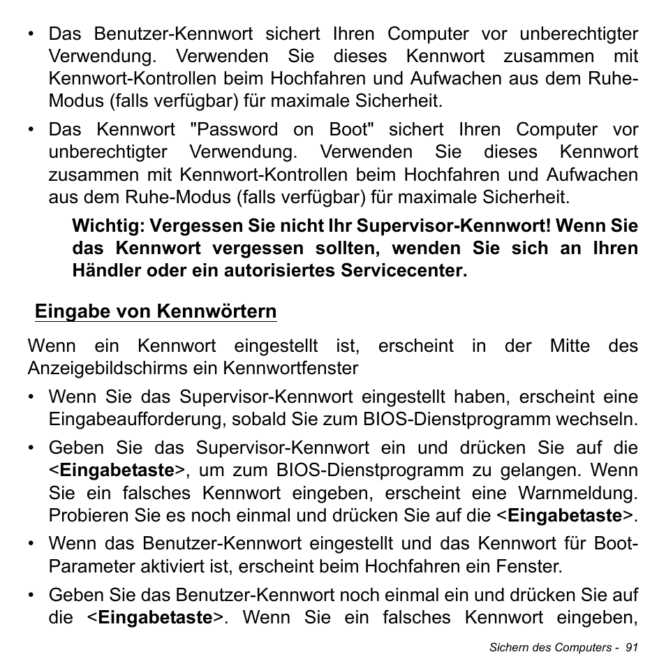 Eingabe von kennwörtern | Acer Aspire V5-471PG User Manual | Page 325 / 3492