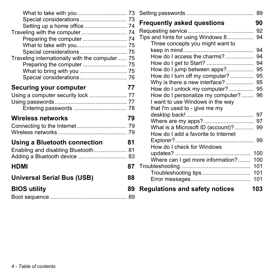 Acer Aspire V5-471PG User Manual | Page 6 / 3492