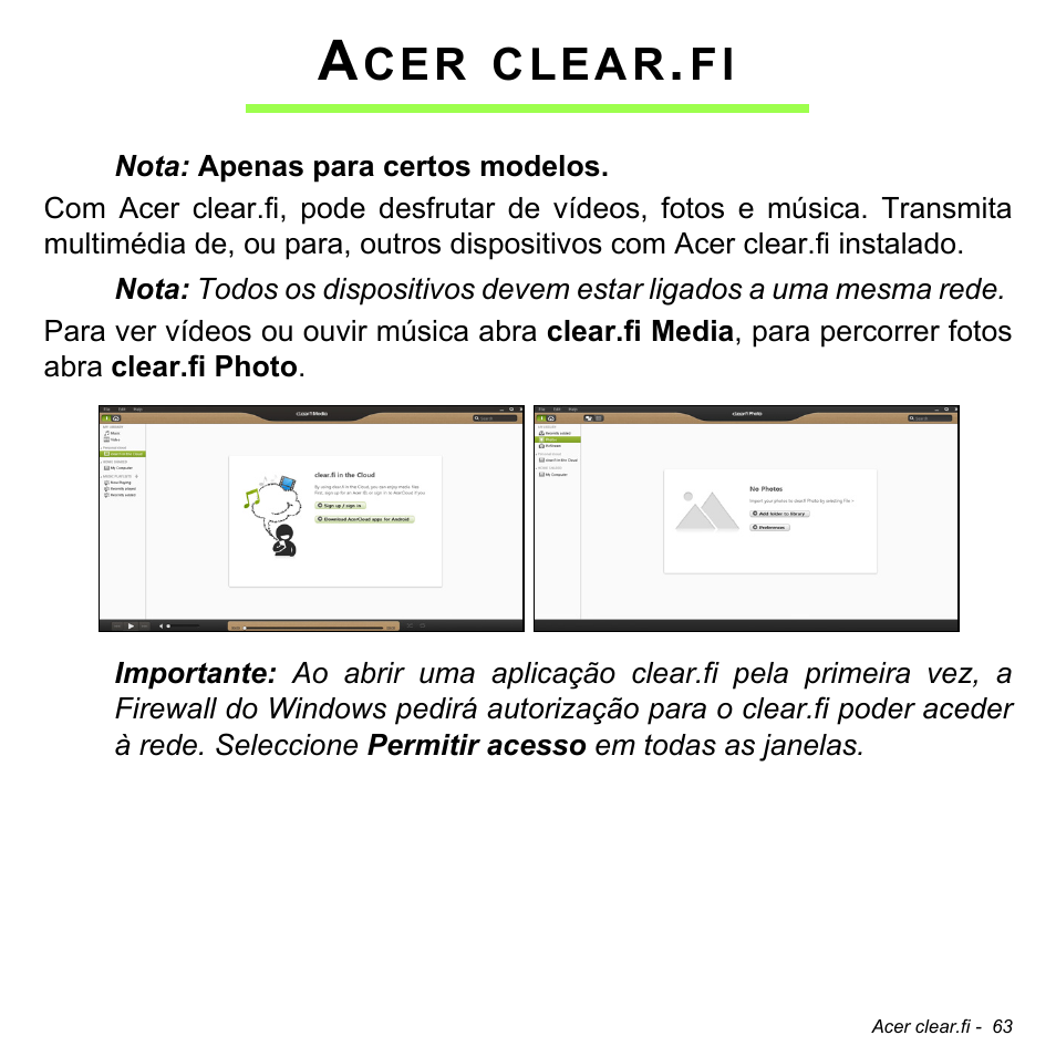 Acer clear.fi, Clear | Acer Aspire V5-471PG User Manual | Page 665 / 3492