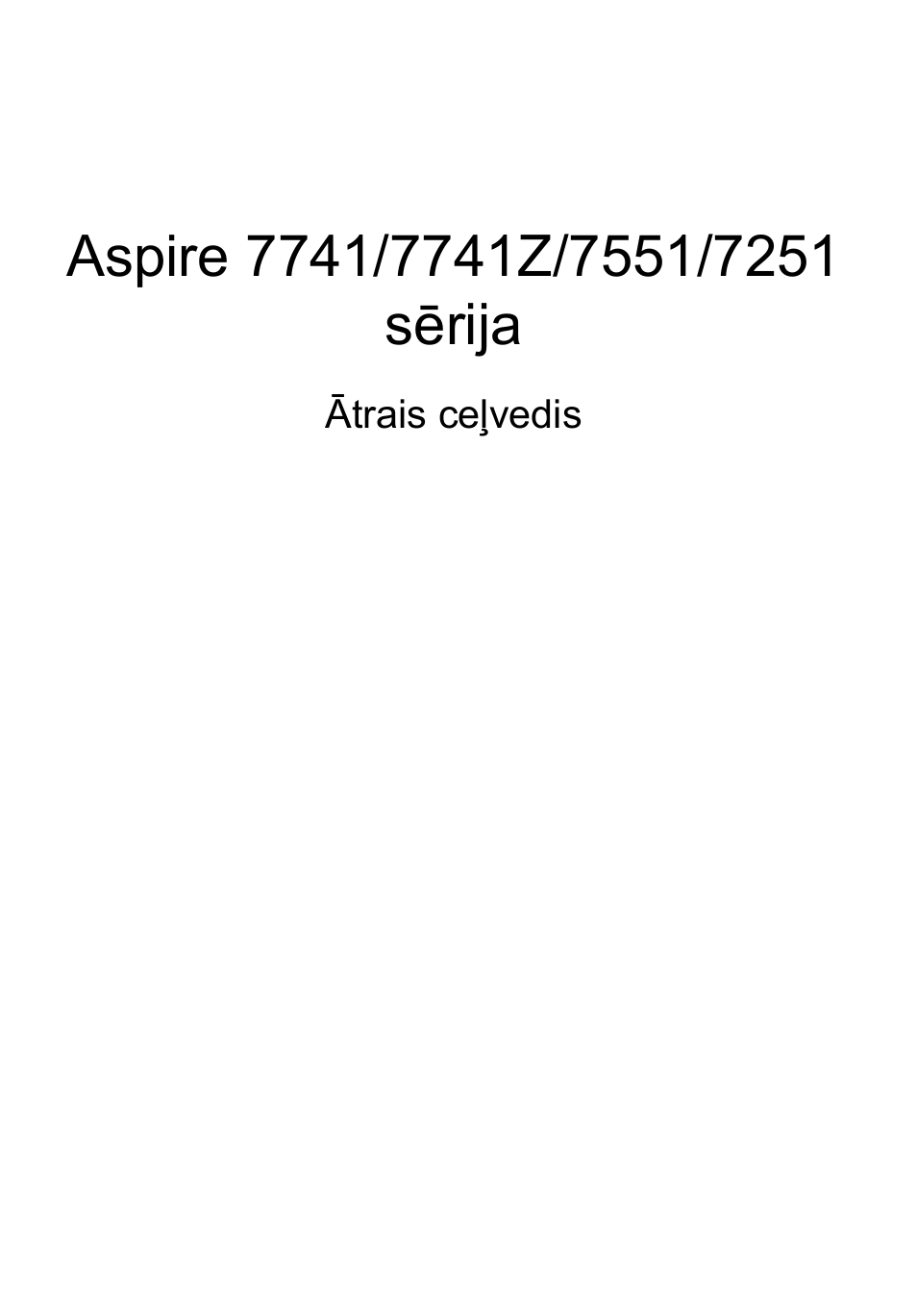 Latviski | Acer Aspire 7551G User Manual | Page 215 / 314