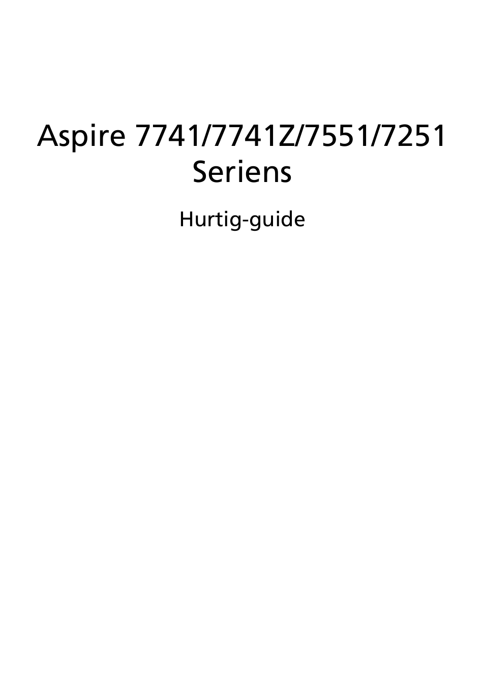 Dansk | Acer Aspire 7551G User Manual | Page 85 / 314