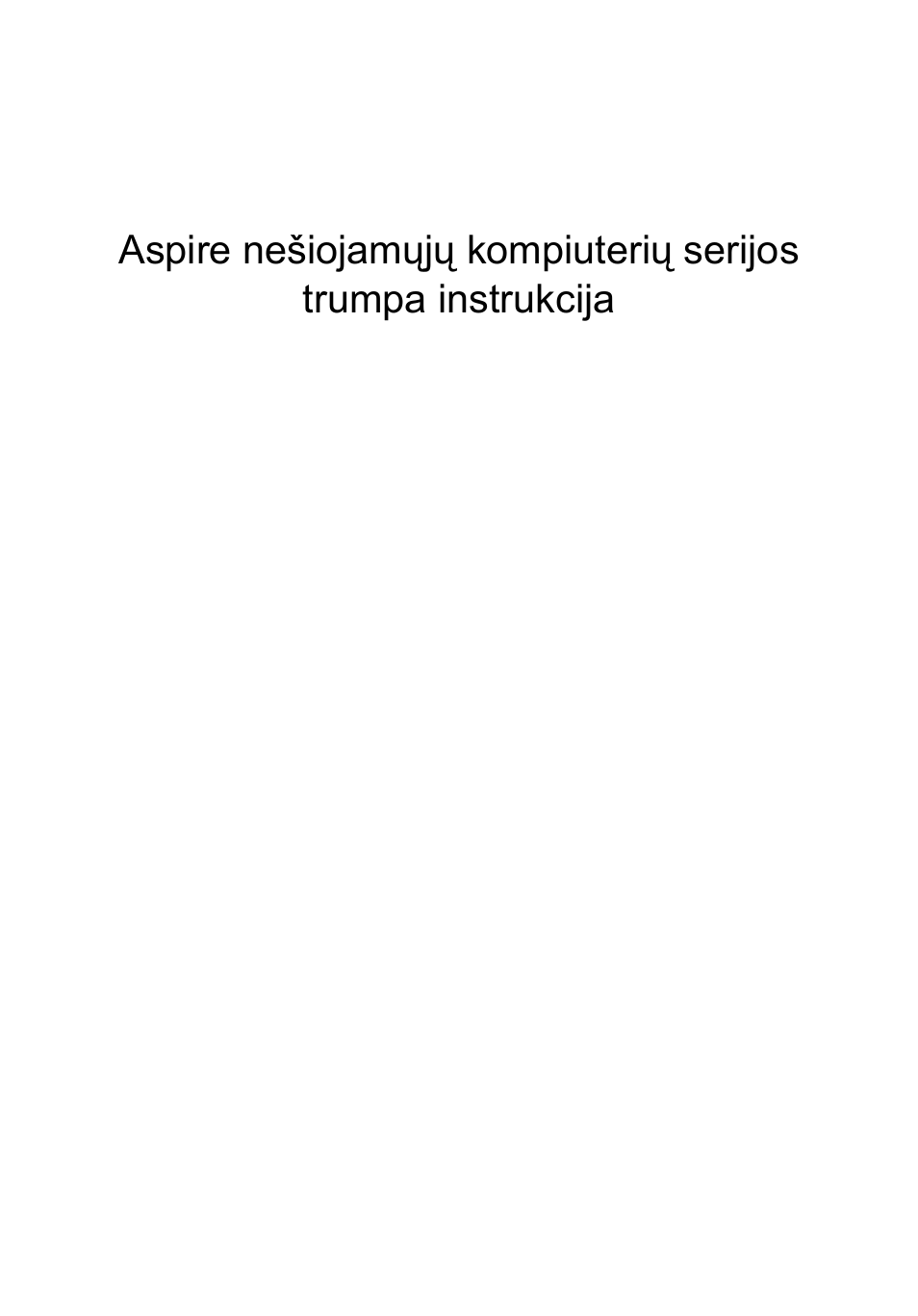 Lietuviškai | Acer Aspire 8951G User Manual | Page 317 / 440