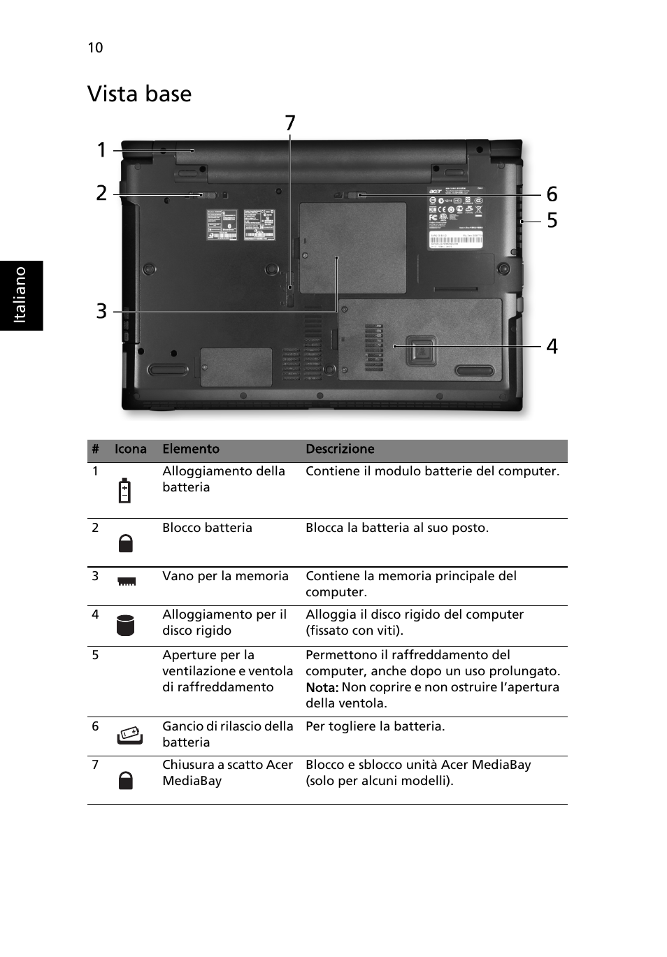 Vista base | Acer TravelMate 8571G User Manual | Page 48 / 340