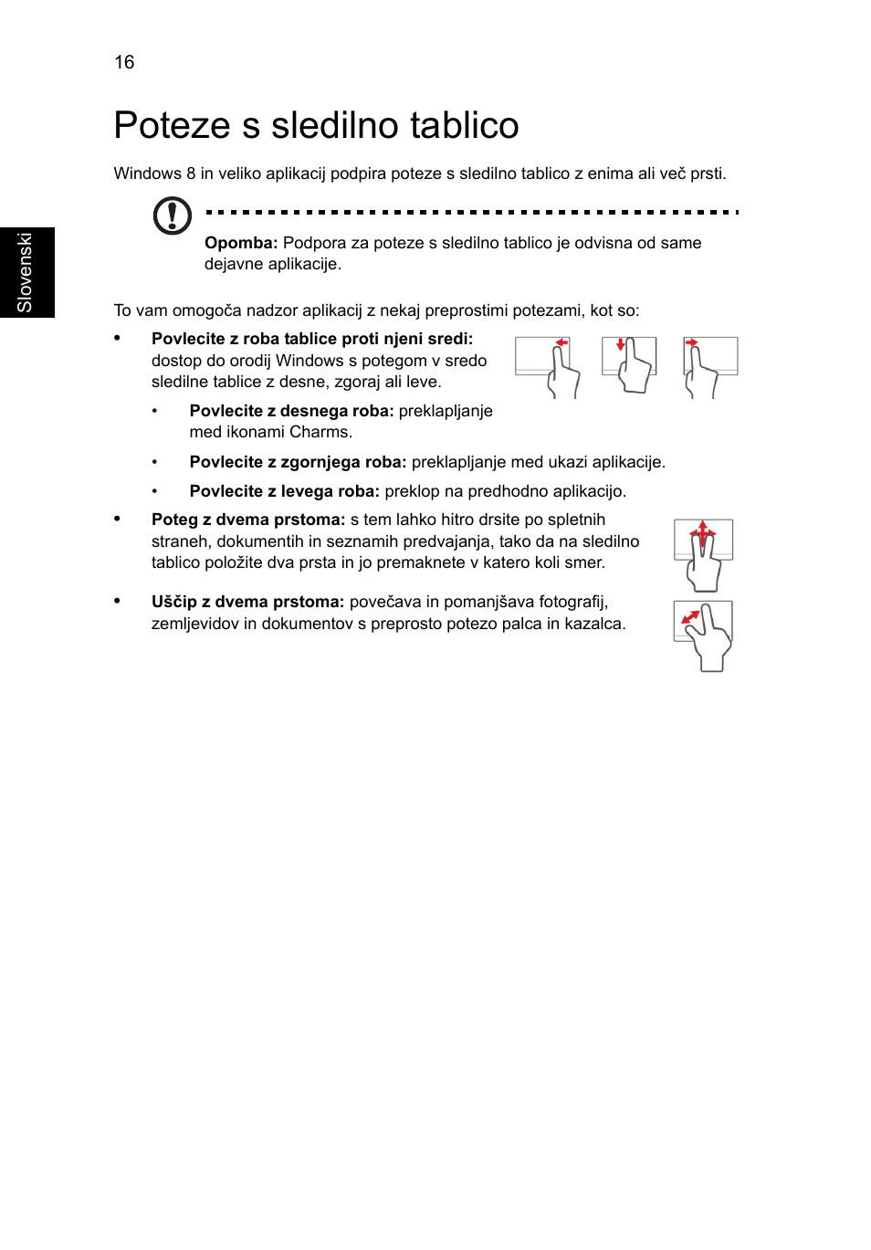 Poteze s sledilno tablico | Acer AO756 User Manual | Page 1094 / 1836