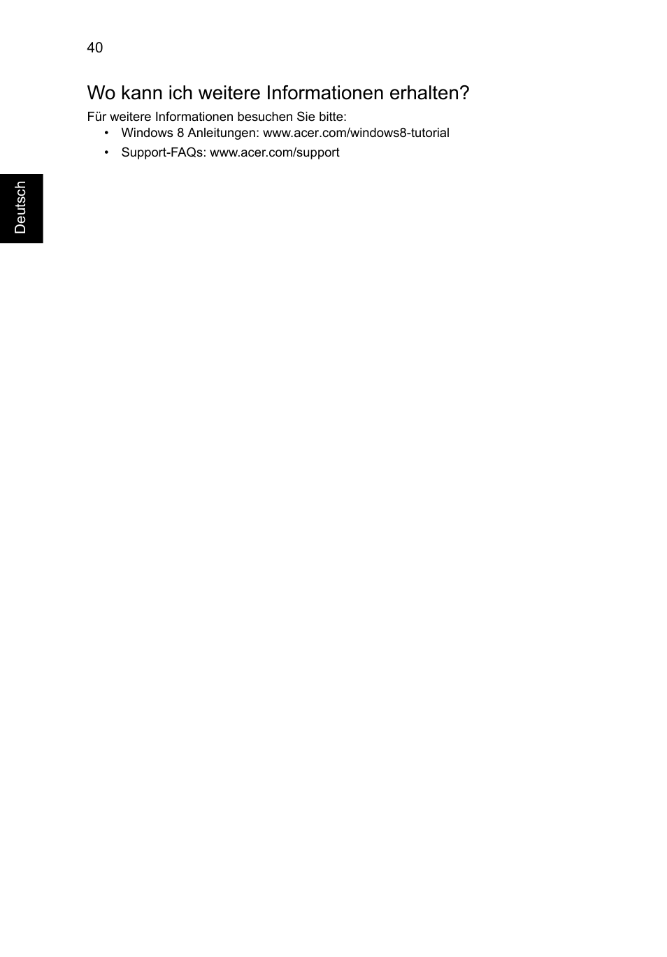 Wo kann ich weitere informationen erhalten | Acer AO756 User Manual | Page 192 / 1836