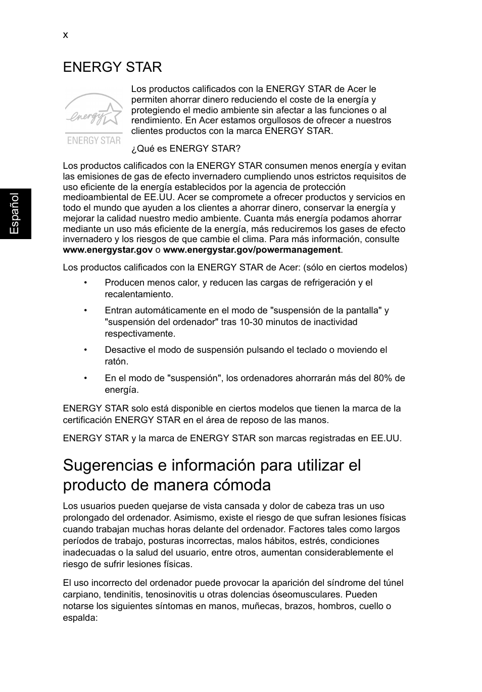 Energy star | Acer AO756 User Manual | Page 276 / 1836