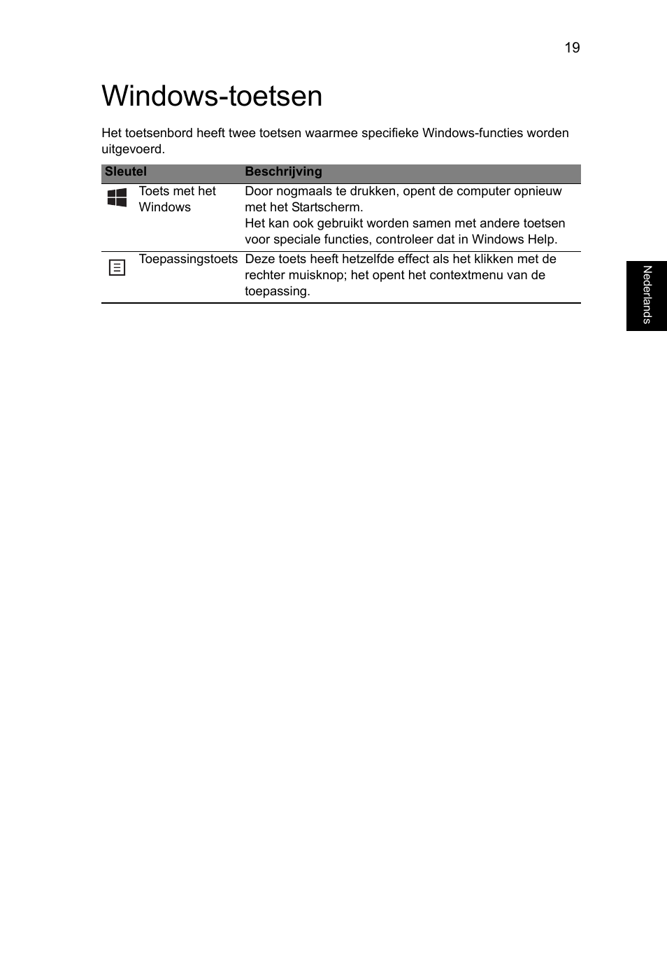Windows-toetsen | Acer AO756 User Manual | Page 441 / 1836