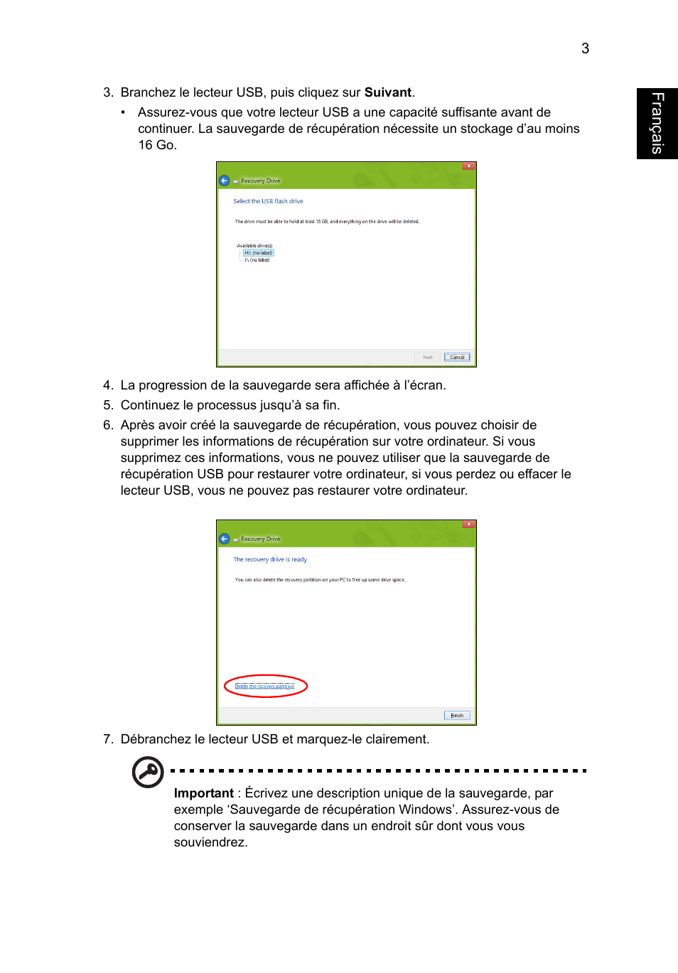 Français | Acer AO756 User Manual | Page 87 / 1836