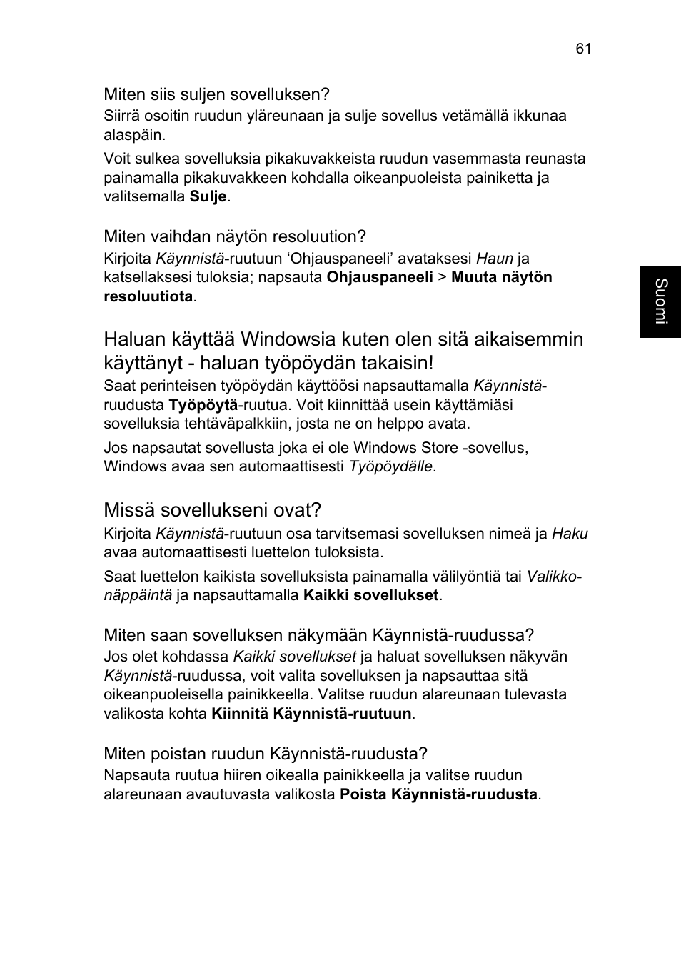 Missä sovellukseni ovat | Acer TravelMate P653-V User Manual | Page 1001 / 2742