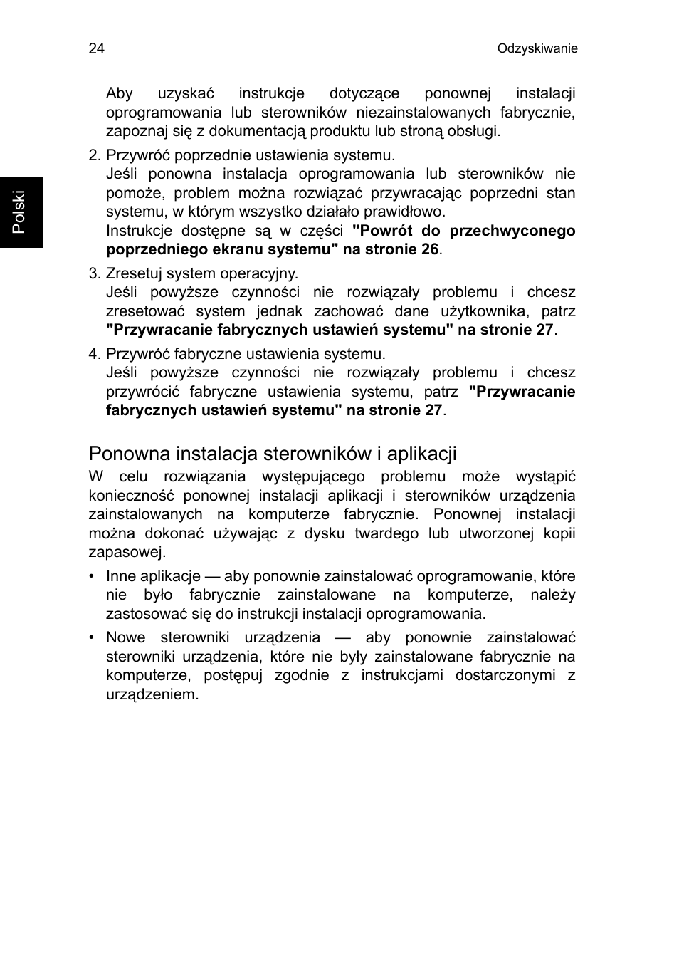 Ponowna instalacja sterowników i aplikacji | Acer TravelMate P653-V User Manual | Page 1154 / 2742