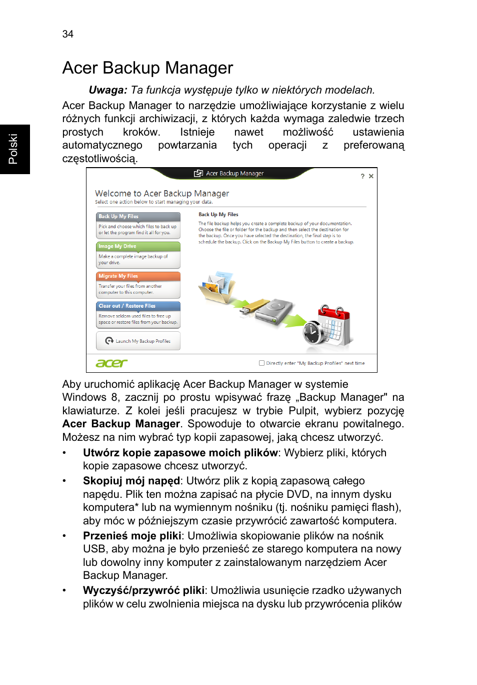 Acer backup manager | Acer TravelMate P653-V User Manual | Page 1164 / 2742
