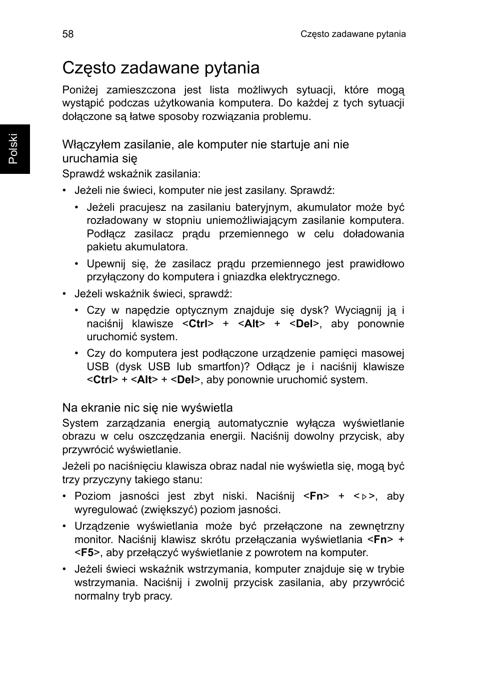 Często zadawane pytania | Acer TravelMate P653-V User Manual | Page 1188 / 2742